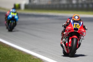 Honda HRC Castrol RC213V impiegata da Marini e Mir al GP di Catalogna