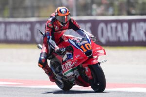 Honda HRC Castrol RC213V al GP di Catalogna durante la Sprint race