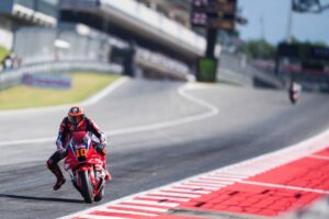 RC213V del team Honda HRC Castrol al GP di Catalogna