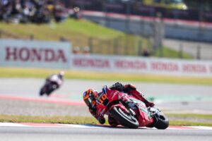 Honda RC213V del team HRC Castrol nella Sprint race del GP di Catalogna