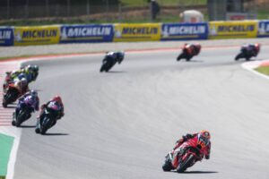 Honda HRC Castrol RC213V in azione alla Sprint race del GP di Catalogna