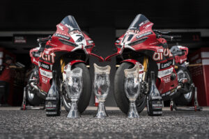Ducati Panigale V4 R del team Aruba.it Racing protagoniste della doppietta a Most