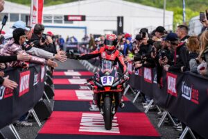 Ducati Panigale V4 R di Nicolò Bulega al Round di Most del WorldSBK 2026