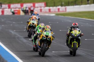 Nicolo Bulega, leader del WorldSBK a Most con la Ducati Aruba.it Racing