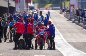 Team Honda HRC al round WorldSBK di Most, lavoro sul set-up della CBR