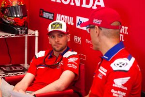 Honda HRC CBR Superbike al round WorldSBK di Most in preparazione al test Honda HRC Misano