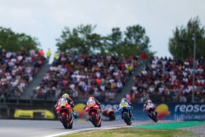 Joan Mir e Luca Marini, piloti Honda HRC Castrol al GP di Catalogna