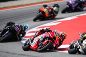 Joan Mir e Luca Marini con il team Honda HRC Castrol al GP di Catalogna MotoGP 2026