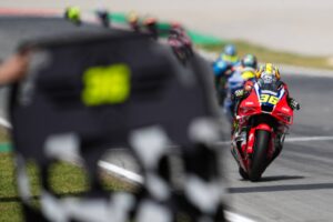 Piloti Honda HRC Castrol al Montmeló durante il weekend del GP di Catalogna MotoGP