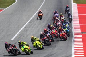 Joan Mir e Luca Marini piloti Honda HRC Castrol al GP di Catalogna MotoGP 2026