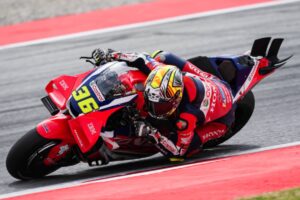 Honda RC213V HRC Castrol in test MotoGP Barcellona per sviluppo assetto e carenatura