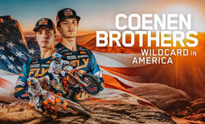 Lucas e Sacha Coenen in sella alle KTM per il debutto nell'AMA Pro Motocross 2026