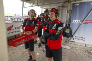 Honda HRC Petronas in preparazione per il MXGP di Francia 2026