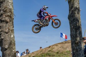 Jeffrey Herlings in qualifica al MXGP Francia con Honda HRC PETRONAS