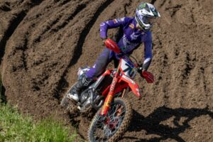 Jeffrey Herlings alla qualifica del MXGP di Francia con la Honda HRC PETRONAS