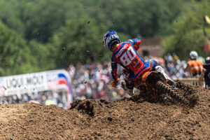 Andrea Adamo pilota MXGP a Lacapelle Marival nel GP di Francia 2026