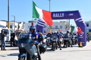 Premiazione degli Interclub al Rally FIM 2026 per la delegazione italiana a Naxos