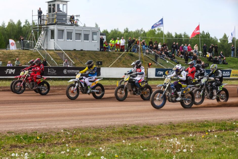 Piloti e moto del Mondiale Flat Track 2026 a Terenzano