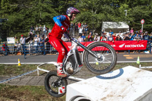 Miquel Gelabert con la Honda RTL Electric al TrialGP del Giappone