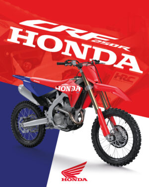 Gamma Honda CRF 2027 con la nuova CRF450R e la versione HRC-WE per il motocross