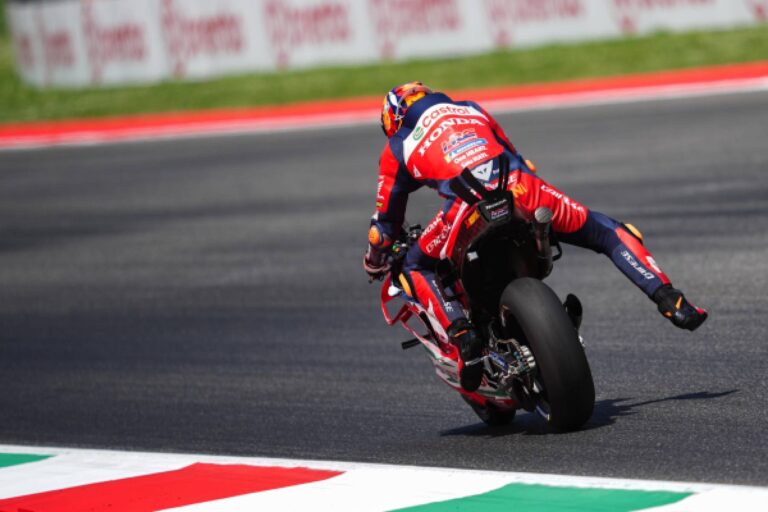 MotoGP Mugello, venerdì complicato per Honda HRC Castrol