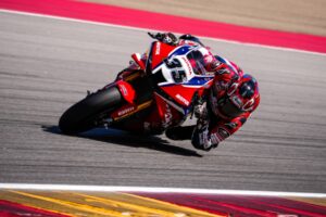 CBR1000RR-R Honda HRC durante il weekend di WorldSBK Aragon, lavoro di sviluppo del team con Dixon e Chantra