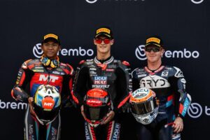 Gomma Pirelli SCX 2026 supersoft per Moto2, specifica di gamma impiegata nelle qualifiche al Mugello