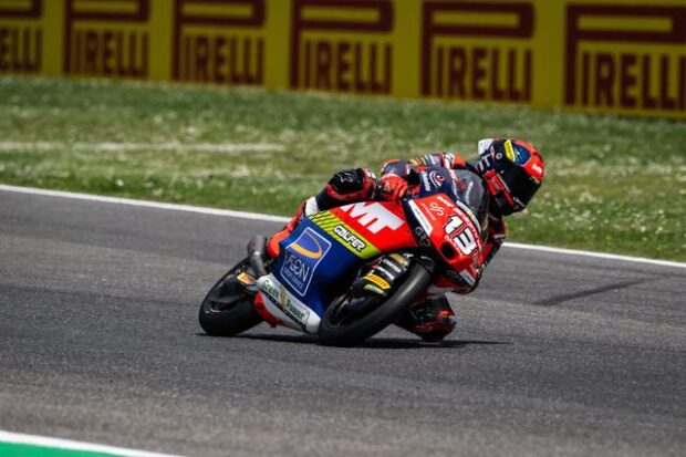 Gomma posteriore Pirelli SCX 2026 per Moto2 impiegata nelle qualifiche del Mugello