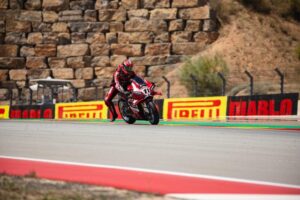 Gomme Pirelli WorldSBK 2026 (SCX e SC0) impiegate sul tracciato del Motorland Aragón