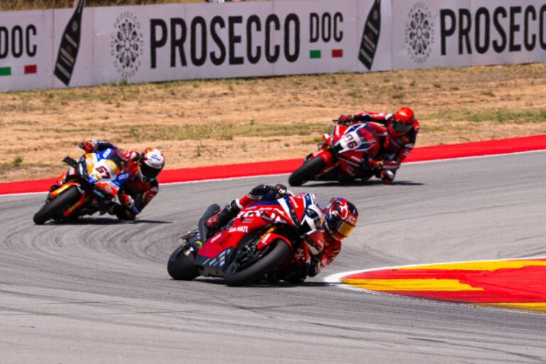 WorldSBK Aragón, Honda HRC: Chantra in rimonta, debutto solido per Dixon