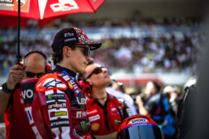 Marc Marquez (Ducati Lenovo Team) al Mugello durante la Sprint