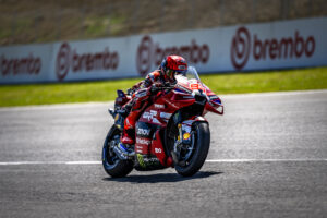 Desmosedici Ducati del Lenovo Team al Mugello nella Sprint MotoGP