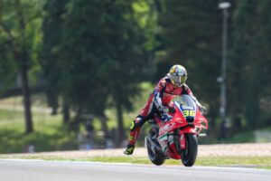Luca Marini del team Honda HRC Castrol al Mugello durante la Sprint MotoGP