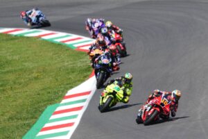 RC213V del team Honda HRC Castrol al Mugello durante la Sprint MotoGP