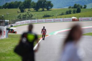 RC213V del team Honda HRC Castrol impiegata al Mugello