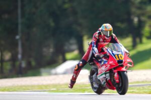 Honda RC213V del team HRC Castrol al Mugello durante la Sprint
