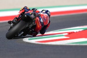 RC213V del team Honda HRC Castrol al Mugello durante la Sprint MotoGP Mugello