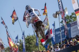 Honda CRF450RW del team Honda HRC PETRONAS alle qualifiche del MXGP di Germania