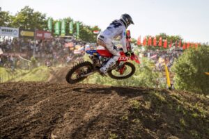 Pilota Honda HRC PETRONAS nelle qualifiche del MXGP di Germania