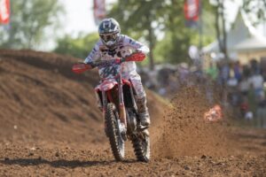 Honda HRC PETRONAS al MXGP di Germania durante le qualifiche