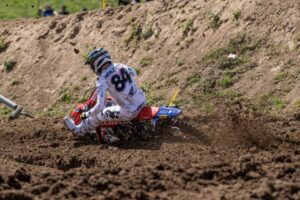 Jeffrey Herlings con la Honda HRC PETRONAS a Teutschenthal per il MXGP di Germania