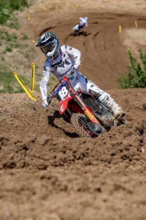 Team Honda HRC PETRONAS nelle qualifiche del MXGP di Germania a Teutschenthal