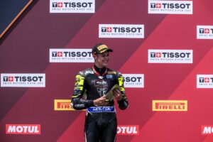 Scene dal round WorldSBK ad Aragon con i protagonisti del weekend