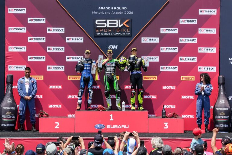 WorldSBK Aragon, Bulega e Ducati dominano la metà stagione