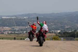 Nicolo Bulega su Ducati al MotorLand Aragon, protagonista del round WorldSBK