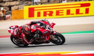 Nicolò Bulega protagonista al Motorland Aragón con la Ducati e le gomme Pirelli SC0