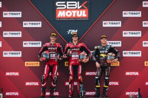 Nicolò Bulega al Motorland Aragón durante il weekend WorldSBK 2026