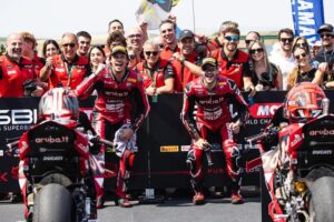 Nicolò Bulega su Ducati al Motorland Aragón con gomme Pirelli SC0