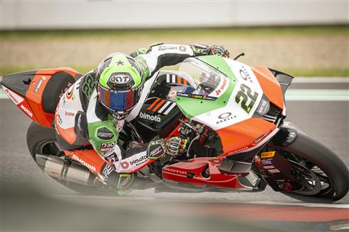 bimota by Kawasaki Racing Team durante le prove libere al WorldSBK Most