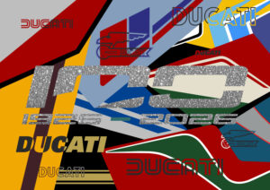 Esemplare della Ducati Collezione 100, moto in serie limitata per il centenario del marchio